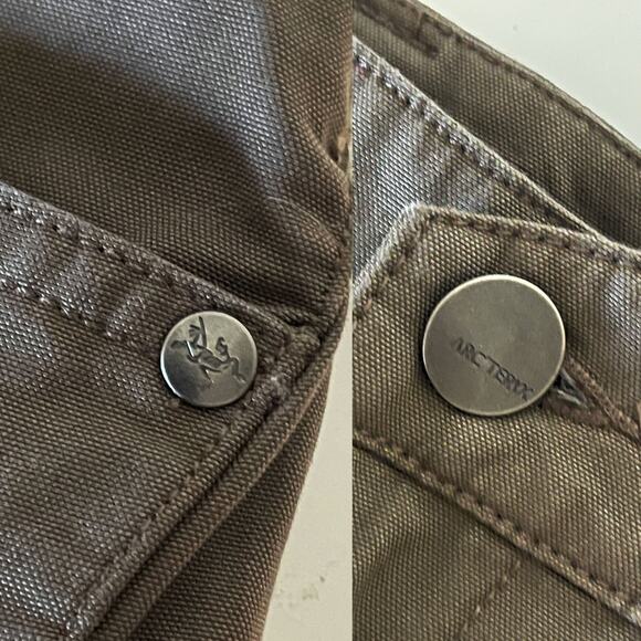 ARC'TERYX NWT VTG Rare Y2K Alibi Traverse Capri Pants Americano Women’s Sz 6 - Picture 9 of 14